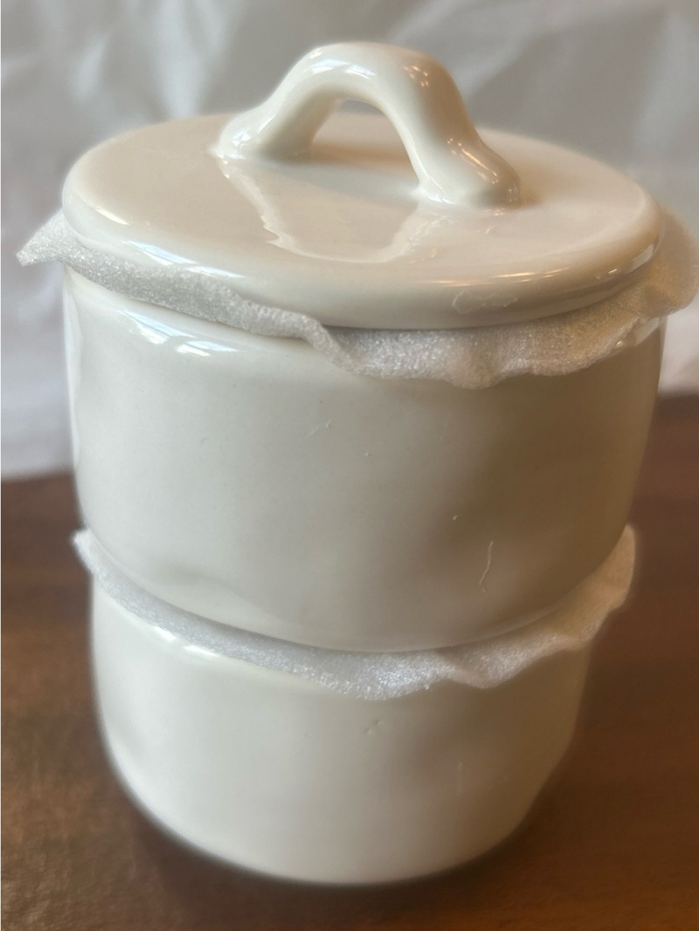 NEW Rae Dunn Artisan Collection Salt & Pepper Cellars w/Lid by Magenta Farmhouse - Picture 3 of 5